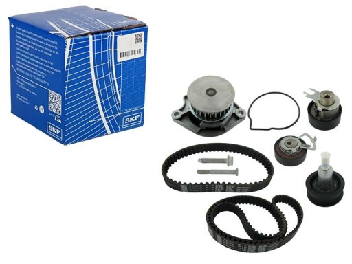 SKF ВОДЯНИЙ НАСОС + КОМПЛЕКТ РЕМЕНЯ ГРМ VKMC 01122