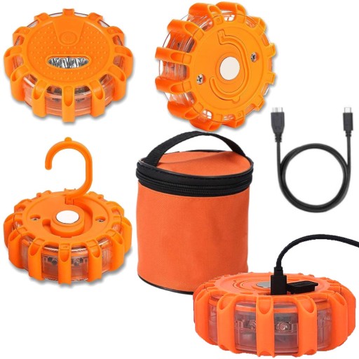 EE1302 - 3 ШТ. СИГНАЛЬНІ СПАЛАХИ USB СИГНАЛЬНА ЛАМПА