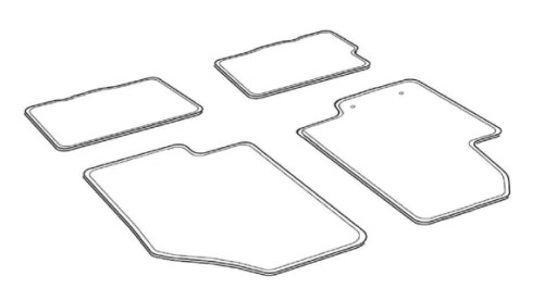 ВЕЛЮРОВІ КИЛИМКИ HYUNDAI i10 2020-