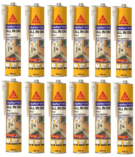 Герметик клей SIKAFLEX 11FC 300 мл графит 12шт