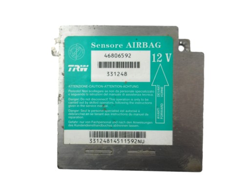 module SENSOR airbag PUNTO II 46806592