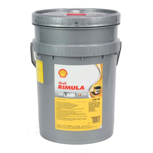 Shell Rimula R4L 15W-40 ADBLUE 20л минеральное масло