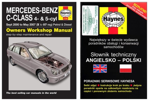 Mercedes-Benz C270 Керівництво по ремонту Haynes