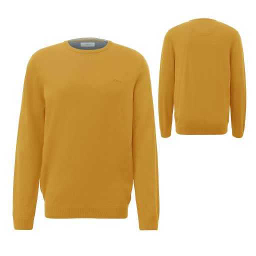 Pánsky sveter s.Oliver žltý - M
