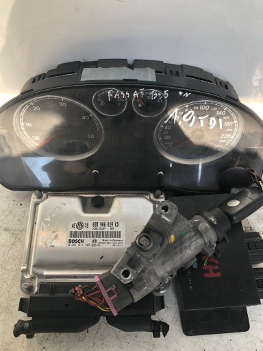 Комплект контроллера start passat b5 1.9tdi 038906019kd 0281011205