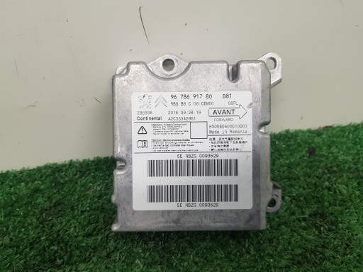 Module Airbag CITROEN DS-5 9678691780