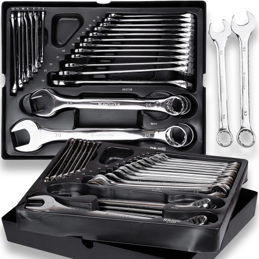 ВСТАВКА 6-32 ММ ПЛОСКІ КЛЮЧІ 24 ЕЛЕМЕНТА