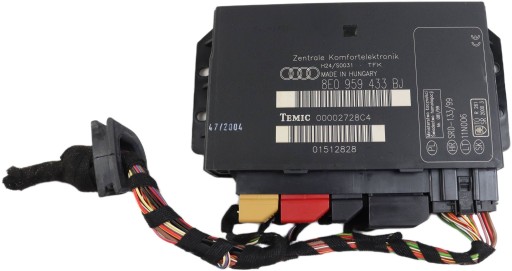 AUDI A4 B6 B7 control unit comfort control unit + WTYCZKI 8E0959433BJ
