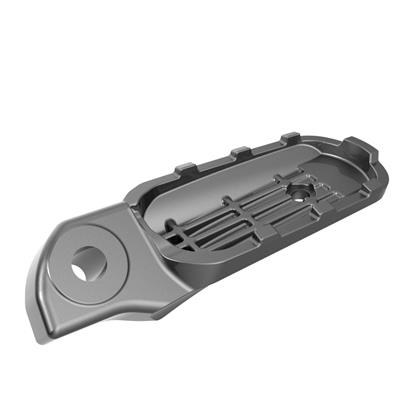 T39684-l - Пасажирська підніжка сірий лівий ZONTES ZT 125-G1 / GK