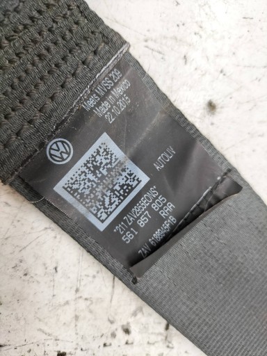 Gurten Sicherheits links heck USA KANAPY 561857805 VW Passat VIII B8