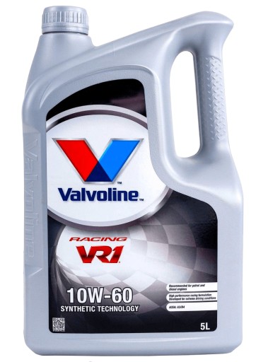 VALVOLINE VR1 RACING 10W60 5л.