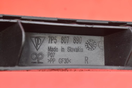 bumper bracket right front 7P5807890 PORSCHE CAYENNE 2 II 92A 7P5 10-14