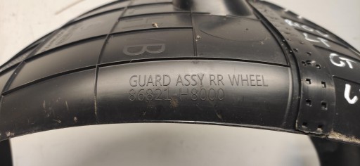 KIA RIO IV V mudguard left left rear part rear. GT 86821-h8300