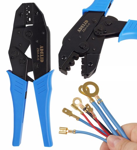 ОБЖИМНОЙ ИНСТРУМЕНТ ДЛЯ НЕИЗОЛИРОВАННЫХ КАБЕЛЬНЫХ РАЗЪЕМОВ