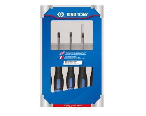 Набір викруток KING TONY TORX 5 elem. Т15, Т20,