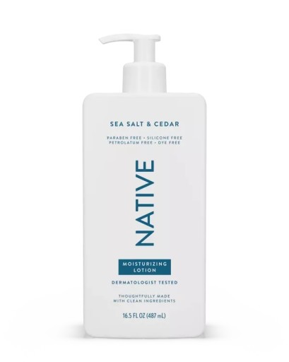 NATIVE Moisturizing Lotion Sea Salt & Cedar 487 ml - Balsam do ciała