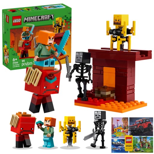 LEGO Minecraft 21266 Csata a Netheru hídon
