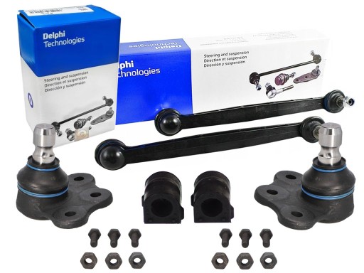 TD766W - 2 резиновых разъема, штифт поворотного рычага opel zafira a