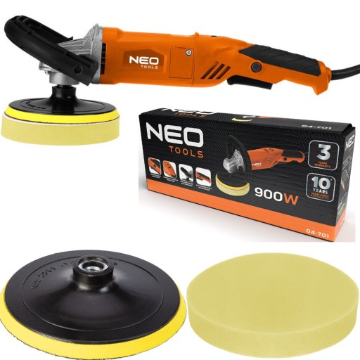 АВТОПОЛІРОЛЬ 900W 150MM РЕГУЛЮВАННЯ ШВИДКОСТІ