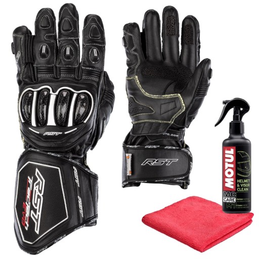 Шкіряні рукавички RST Tractech Evo 4 Black XXL