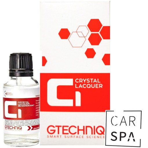 GTECHNIQ C1 Crystal Lacquer – Прочное покрытие 30 мл