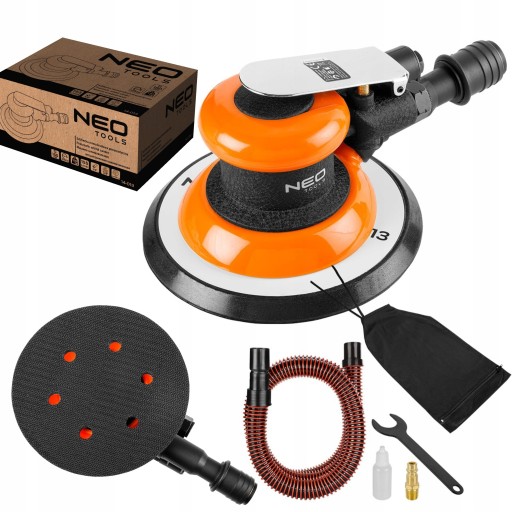 NEO ПНЕВМАТИЧНИЙ ЕКСЦЕНТРИКОВИЙ ШЛІФУВАЛЬНИЙ ВЕРСТАТ 150 ММ