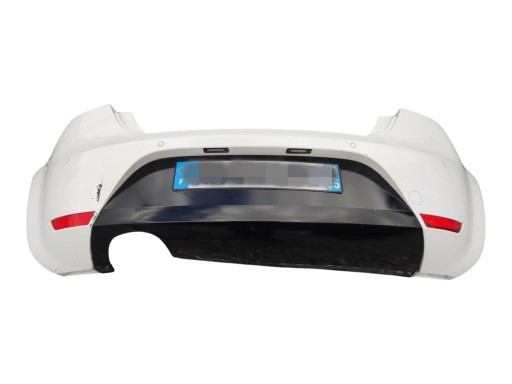 Stoßstange heck hinten komplet PDC Sensoren SEAT LEON II CUPRA R LIFT 2009-12