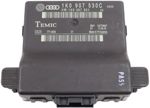 VW TOURAN e GOLF V SKODA OCTAVIA II modulo GATEWAY 1K0907530C