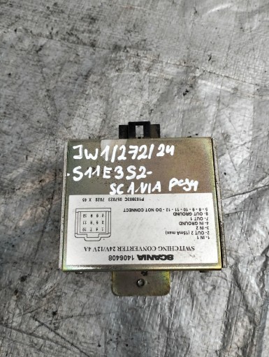 control unit 24V-12V SCANIA 4 P94 BD4X2NA 2000r 1406408