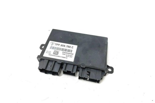 Передний модуль правого сиденья porsche cayenne (92a) 7pp959760c 0.3l