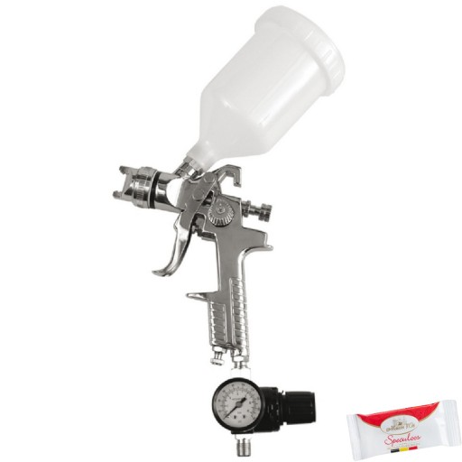 ПИСТОЛЕТ-РАСПЫЛИТЕЛЬ HVLP 600МЛ 80902