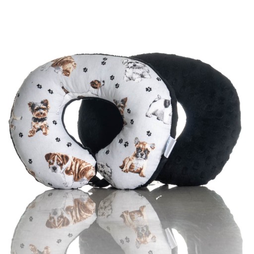 Дорожня подушка круасан Мінкі підголівник для дітей