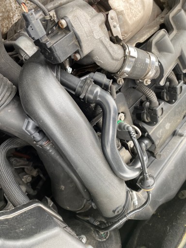pipe wiring of the hose air Peugeot 508 and 1 10-18 1.6 16V THP
