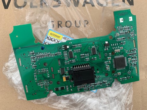 4E1919612 - Новая панель управления mmi 2g audi a8 d3 preh becker