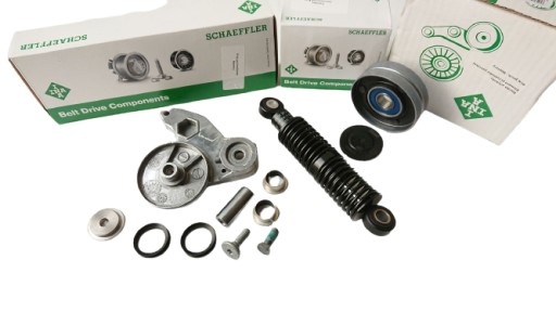 533 0117 - Натягувач + ролик + глушник AUDI A4 B5 B6 B7 2.5 TDI