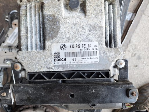 0081 - Контроллер компьютера vw, seat, skoda 2.0 tdi 03g906021nk