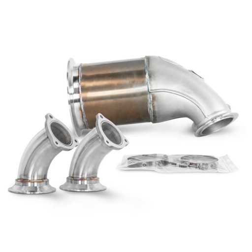 WAGNER ТЮНІНГ СПОРТИВНИЙ DOWNPIPE Z КАТАЛІЗАТОРОМ AUDI S4 B9 S5 F5 3.0TFSI зображення 1