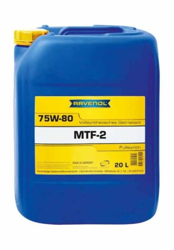 RAVENOL MTF-2 МАСЛО 75W80 20л GL4