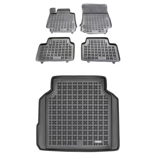 Комплект резиновых ковриков и ковриков Alfa Romeo Giulia 2016 4x2 RWD