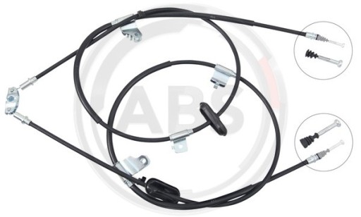 K17603 - ТРОС РУЧНИКА OPEL MOKKA 12-