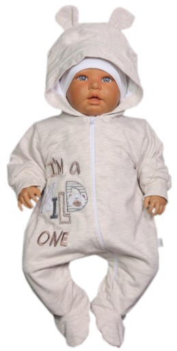 Szkrabowe.pl Бежевий комбінезон 68