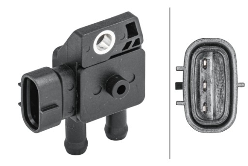 HELLA 6PP 009 409-291 датчик, тиск вихлопних газів