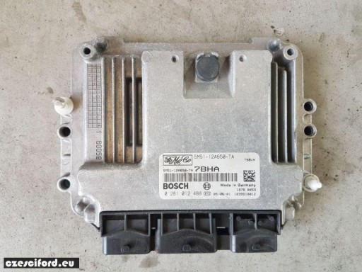 5M5112A650TA - Двигун комп фокус mk2 1.6 tdci 5m51-12a650-ta 2007 ford