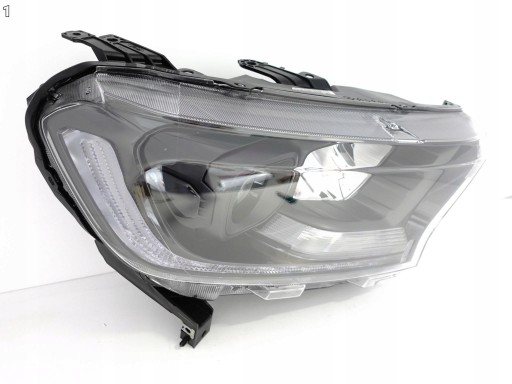 FORD RANGER V 5 LIFT RAPTOR 19-22 light FULL LED right CIEMNA BLACK EU