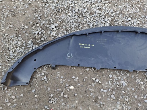 SPOILER cover below front bumper cover TESLA MODEL S S 2012R->