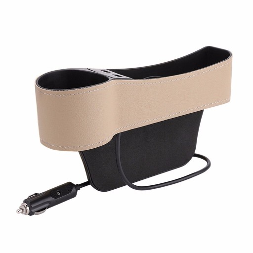 Автомобіль Ангел козирок кліп автокрісло коробка для зберігання подвійний USB