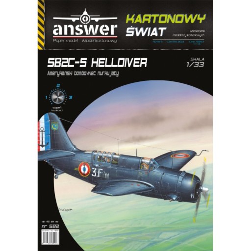 SB2C-5 Helldiver, Answer 1:33 • Cena, Opinie - Allegro