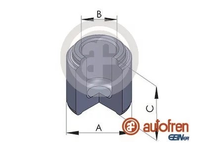 AUTOFREN SEINSA D025284 ПОРШЕНЬ, СУППОРТ ТОРМОЗА изображение 1