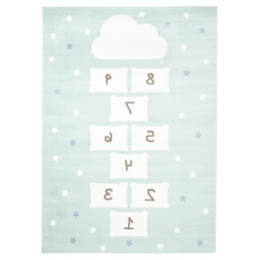 Dywan Baby 140x200 Klasy Chmurki Pastelowe 35kz