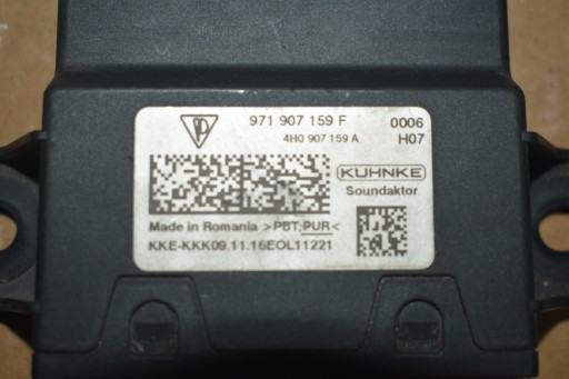 IDEALNY control unit DZWIEKU PORSCHE PANAMERA 971 1